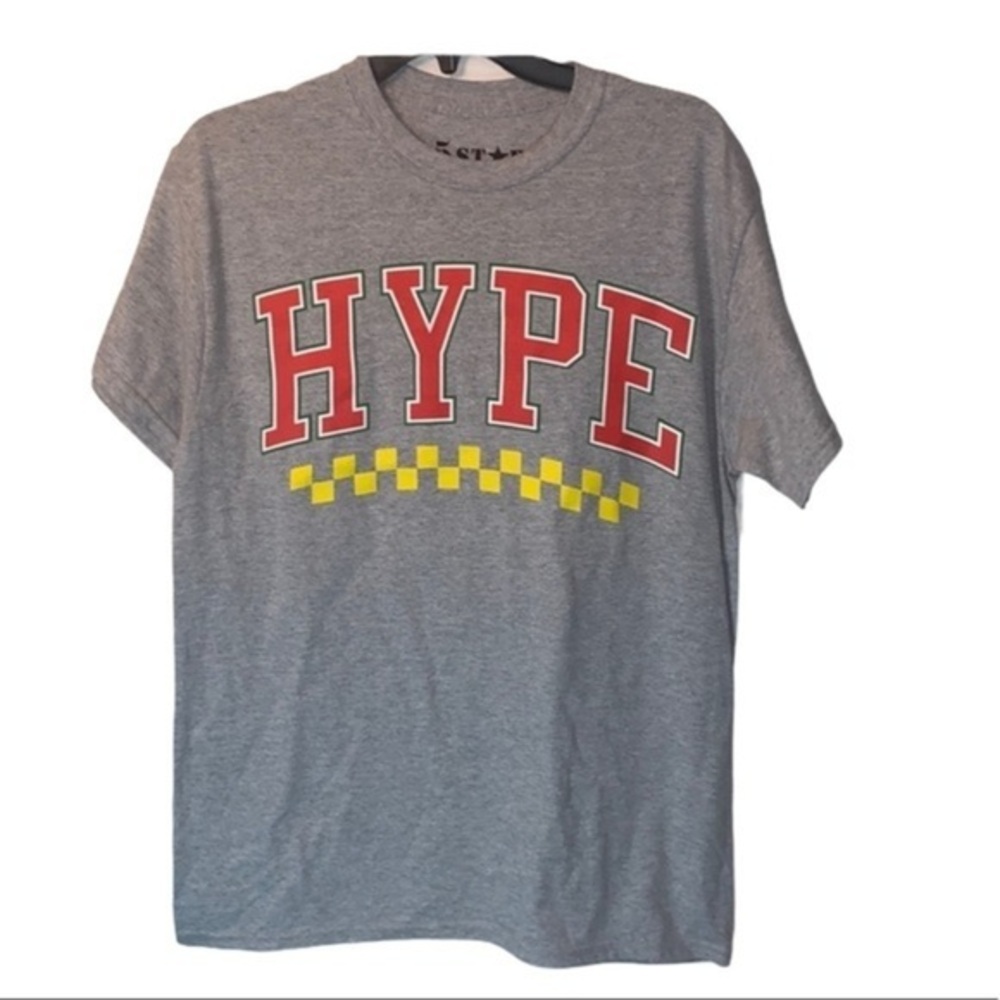 5star HYPE Graphic spell out tshirt new with tags